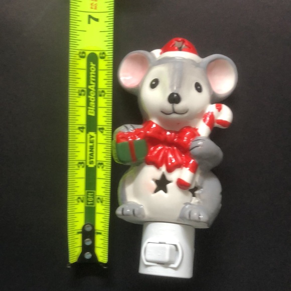 2/$25. Ceramic Nightlight - Christmas Mouse. New in package. - Picture 6 of 7